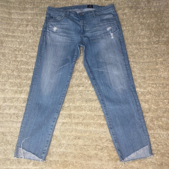 Ag Adriano Goldschmied Denim - AG Adriano Goldschmeid Stevie Slim capri jeans Size 31